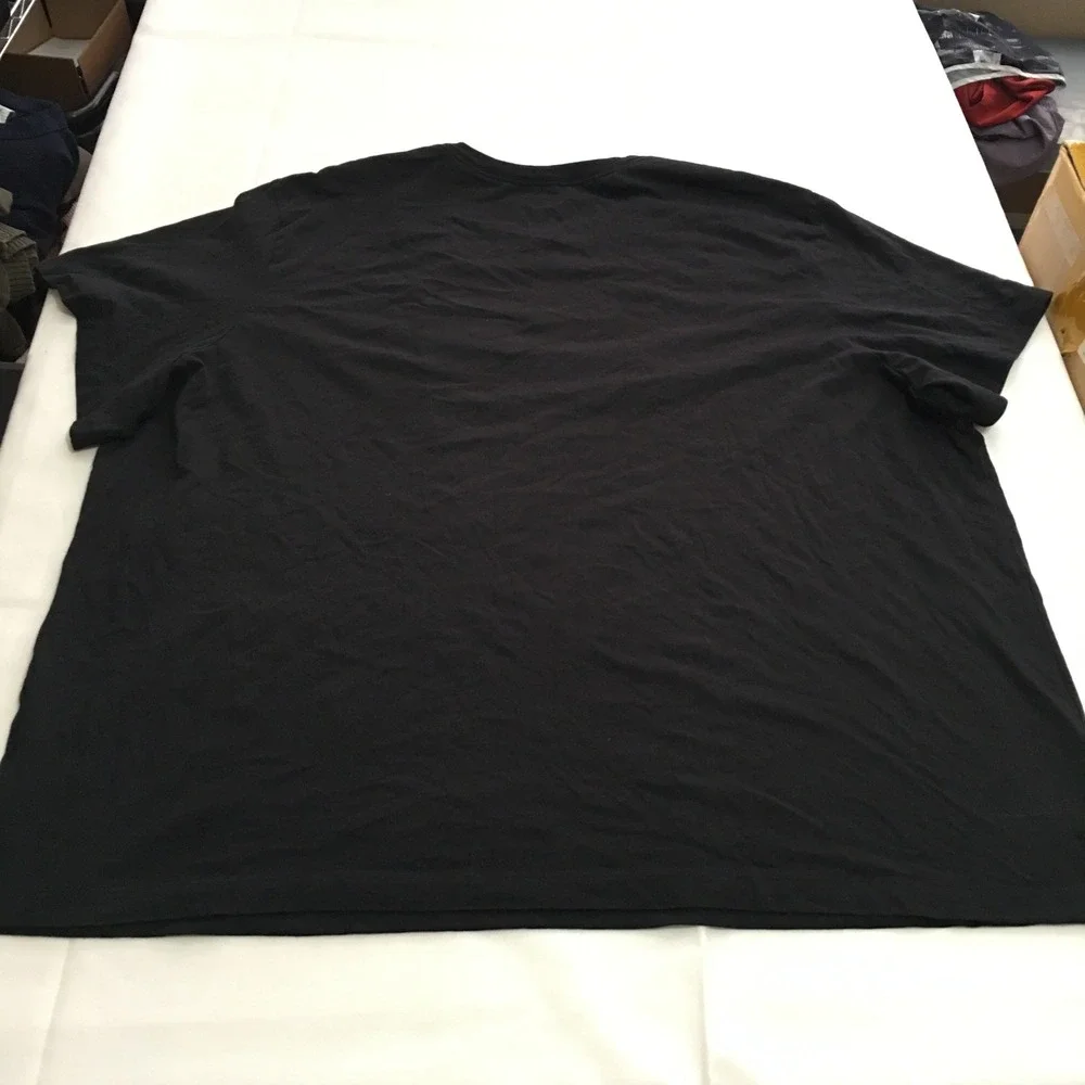 Nike Graphic T-Shirt Mens 4XL Black Sunset Swoosh Logo